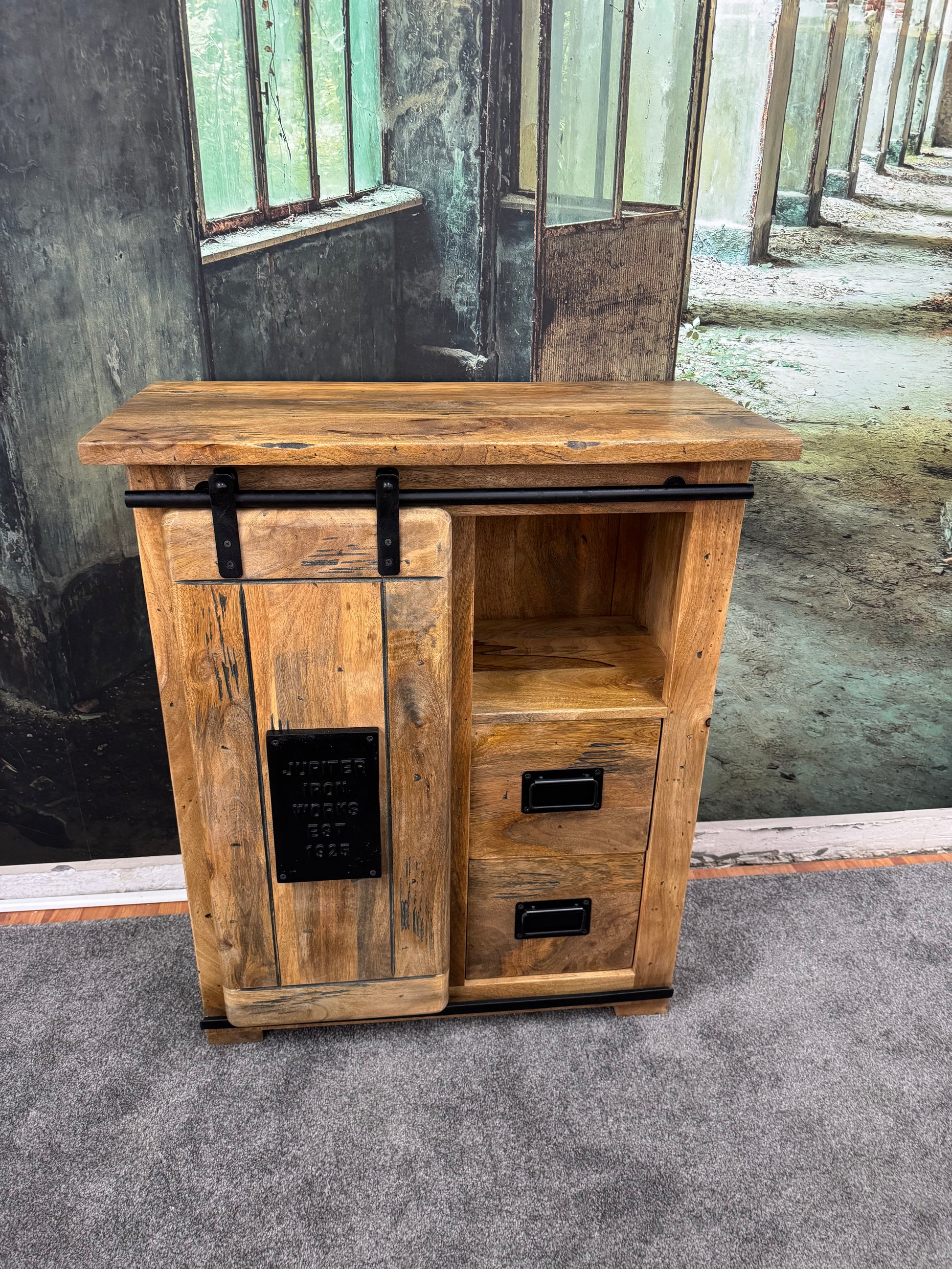 Kommode Mangoholz Massiv Vollholz – möbel-outlet-24